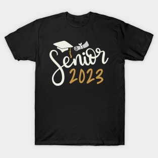 Senior 2023 Scroll and Cap T-Shirt